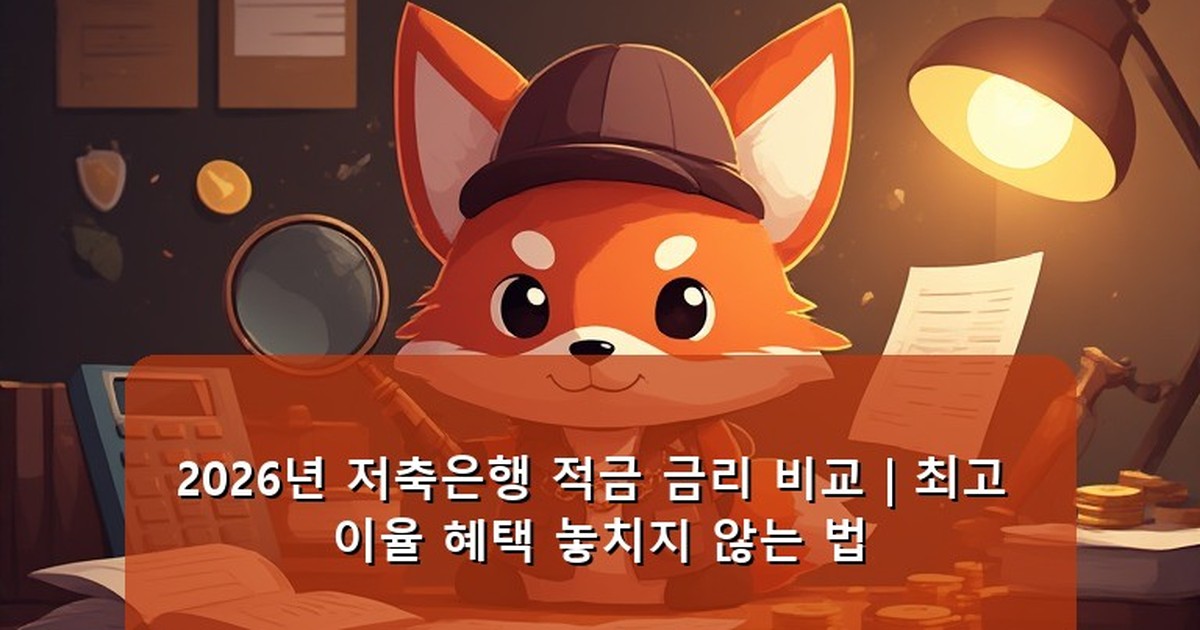 저축은행 적금 금리 비교 - money.whcksdid.kr 캐릭터