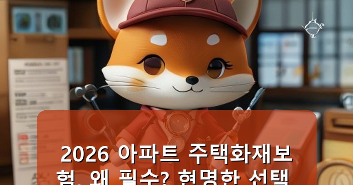아파트 주택화재보험 추천 - money.whcksdid.kr 캐릭터