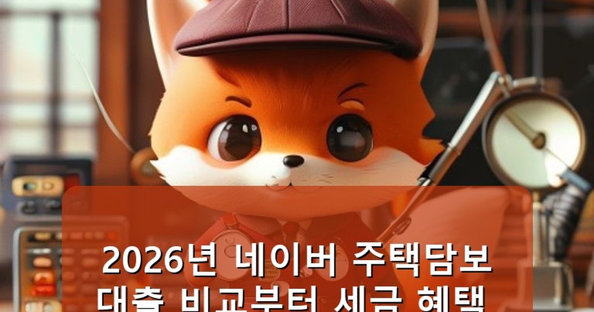 네이버 주택담보대출 비교 - money.whcksdid.kr 캐릭터
