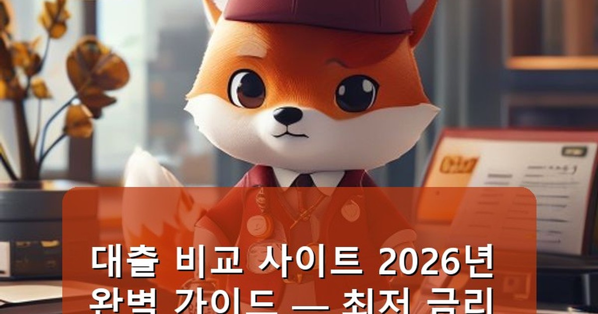 대출 비교 사이트 - money.whcksdid.kr 캐릭터