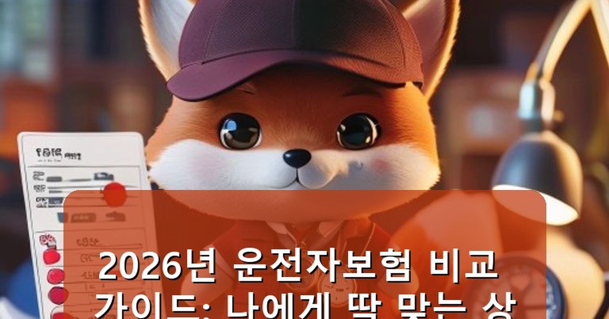 운전자보험 비교 - money.whcksdid.kr 캐릭터